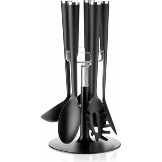 Guzzini 5-teiliges Kuchenhelferset Cooking, 16980016 - Schwarz