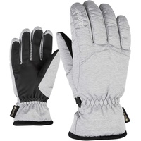 Ziener Damen Karri GTX Ski-Handschuhe/Wintersport | Wasserdicht, Atmungsaktiv, Light Melange, 6,5
