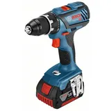 Bosch Professional 18V System Akku Bohrschrauber GSR 18V-28 (inkl. 2x5,0Ah Akku, GAL 1880 CV, in L-Boxx)