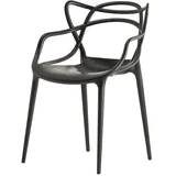 Kartell 586609 Stuhl Masters, schwarz