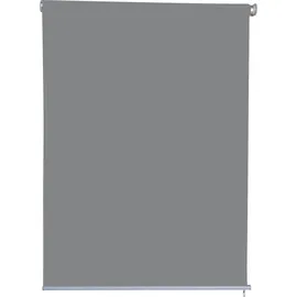 Jet-Line Sichtschutzrollo 100 x 230 cm Hellgrau Polyester