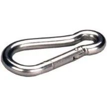 monheimer ketten- u. metallwarenindustrie PÖSAMO Feuerwehr-Karabinerhaken A2 120 x 11mm