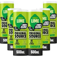 Original Source Limette Duschgel 6 x 500 ml