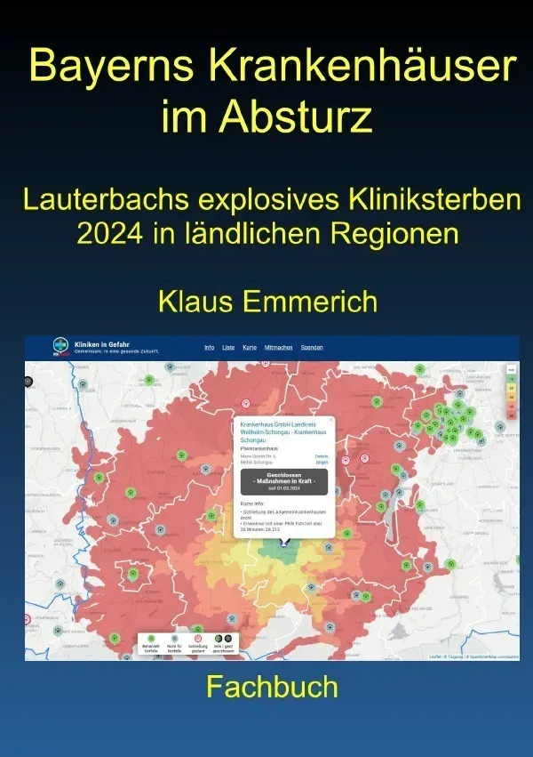 Bayerns Krankenhäuser Im Absturz - Klaus Emmerich  Kartoniert (TB)