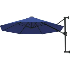 furnicato Wandschirm Ø 300 cm Blau