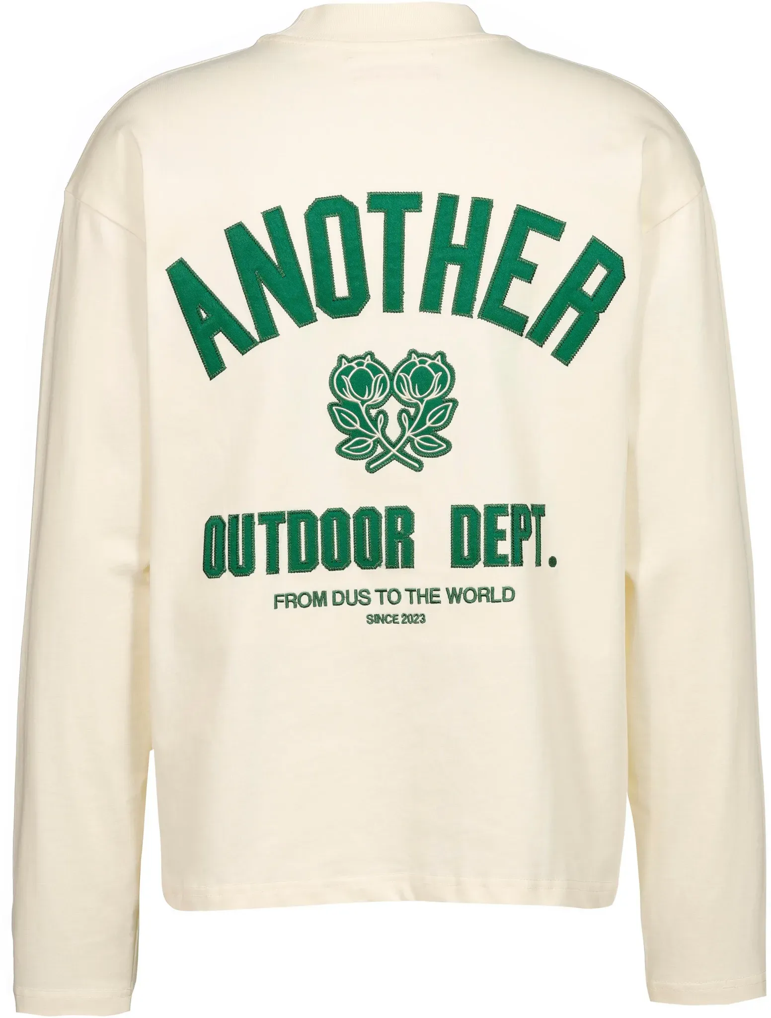 Another Cotton Lab Another Outdoor Langarmshirt Herren in white, Größe S - weiß