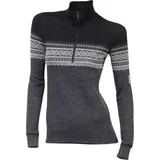 Aclima - Designwool Marius Mockneck Woman - Merinopullover Gr S grau