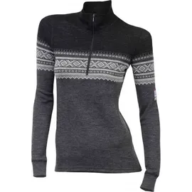 Aclima - Designwool Marius Mockneck Woman - Merinopullover Gr S grau