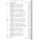 ECD Germany Design Badheizkörper 600 x 1600 mm 900 W weiß