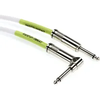 Ernie Ball Instrumentenkabel, gerade/gewinkelt, 6,1 m, Weiß