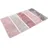 60 x 100 cm Rosa/Grau/Silber