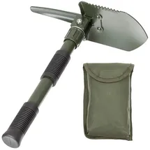 Max Fuchs Mini Klappspaten Set 3 in 1 mit Tasche