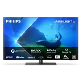 PHILIPS Ambilight TV | 65OLED808/12 | 164 cm (65 Zoll) 4K UHD OLED Fernseher | 120 Hz | HDR | Dolby Vision | Google TV | VRR | WiFi | Bluetooth | DTS:X | Sprachsteuerung