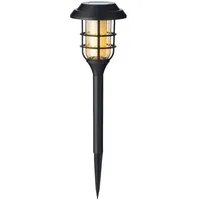 MARELIDA Gartenfackel Kunststoff H 44,0 cm 1er Set schwarz