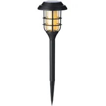 MARELIDA Gartenfackel Kunststoff H 44,0 cm 1er Set schwarz