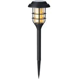 MARELIDA Gartenfackel Kunststoff H 44,0 cm 1er Set schwarz