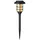 MARELIDA Gartenfackel Kunststoff H 44,0 cm 1er Set schwarz