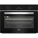Beko BBCM13300X EEK: A Einbaubackofen, 60cm breit, 48L, Kindersicherung, SteamShine, edelstahl