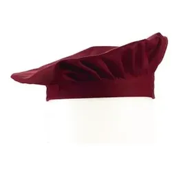 Barett-Mütze Universalgröße bordeaux 02/2564/21 - rot - Einheitsgröße