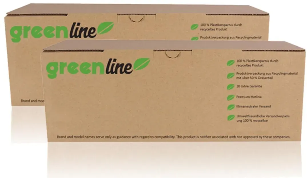 greenline Sparset ersetzt Brother TN-3280 enthält 2x Tonerkartusche