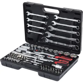 KS Tools 1/4 +1/2 Steckschlüssel-Satz 82-tlg.