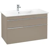 Villeroy & Boch Waschtischunterschrank 2 Auszüge 95,3 x 59 x 50,2 cm Eiche