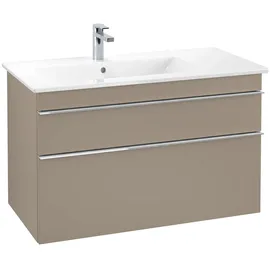 Villeroy & Boch Waschtischunterschrank 2 Auszüge 95,3 x 59 x 50,2 cm Eiche