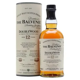 Balvenie 12 Years Old Double Wood Single Malt Scotch 40% vol 0,7 l Geschenkbox