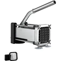 Vevor Kartoffelschneider Pommesschneider Pommes Edelstahl, mit Klinge 1/2"