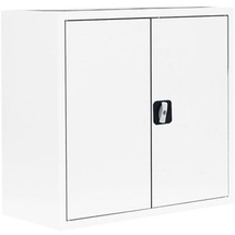 Classix Stahlschrank X-530307 signalweiß 80,0 x 38,0 x 75,0 cm, aufgebaut