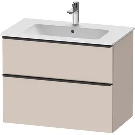 Duravit D-Neo Waschtischunterschrank, 2 Auszüge, DE43620BD910000, DE436209191
