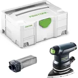 Festool DTS 400 REQ-Plus Delta Schleifer 250W 2mm Hub im Systainer ( 574635 ) + Zubehör + extra Staubfangbeutel
