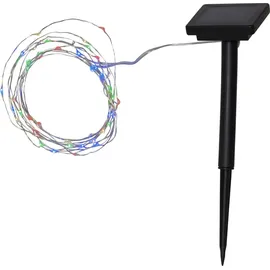 Star Trading Solarlichterkette Dew Drop LED 5 m Bunt