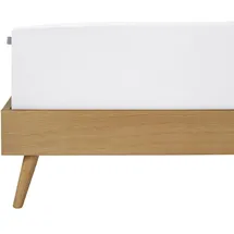 SCHIESSER Spannbettlaken Baumwolle Feinbiber 180 x 200 cm weiß