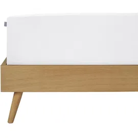 SCHIESSER Spannbettlaken Baumwolle Feinbiber 180 x 200 cm weiß