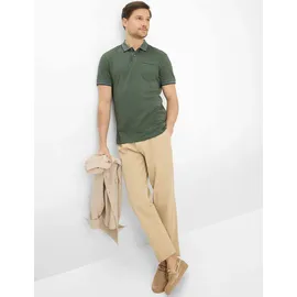 Brax Poloshirt BRAX "Style PATRICK", Herren, Gr. L (52), grün, 100% Baumwolle, Shirts