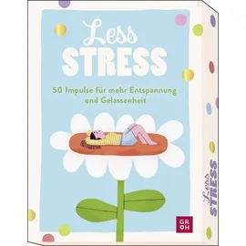 Groh Impulskarten: Less stress – 50 Impulse für mehr Entspannung und Gelassenheit