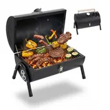 Campinggrill Tischgrill Reisegrill Holzkohlegrill BBQ-Grill Smoker Parkgrill