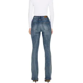 Only Mila Jeans Flared in Mittelblau-W26 / L32