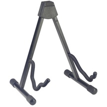 Stagg SGA108BK Klappbarer Universal-Gitarrenständer, A-Form, für Akustik- und E-Gitarren