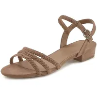 LASCANA Sandale Damen taupe Gr.41