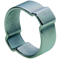 Riegler 2-Ohr-Schl.klemme »blow line« Stahl verz., Spannbereich 31-34 mm