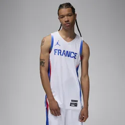 Frankreich Limited Home Jordan Basketballtrikot (Herren) - Weiß, XXL