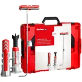 Fischer DuoLine Sortimentskasten L-Boxx 102 800-tlg. grau