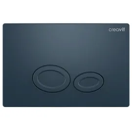 Creavit Drop WC Betätigungsplatte 2-Mengen-Spülung Basalt matt