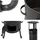 Grillplanet Gulaschkanone 39 cm schwarz