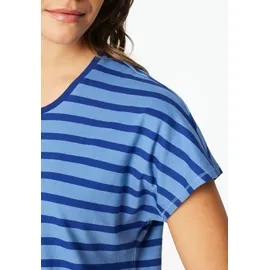 SCHIESSER Shorty Pyjama blau 4XL
