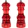Peugeot Podium Salz-/Pfeffermühle 18 cm Rot/Transparent