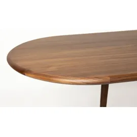 ZUIVER Twist 185/240 x 76 x 90 cm Walnuss