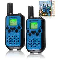 Bresser Walkie Talkie rechargeable blue Blau